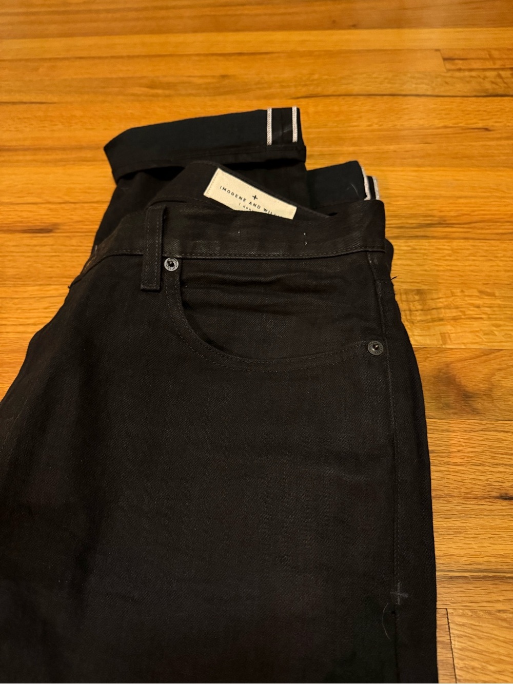 Imogene and Willie Men’s Black Jeans - Picture 5 of 7